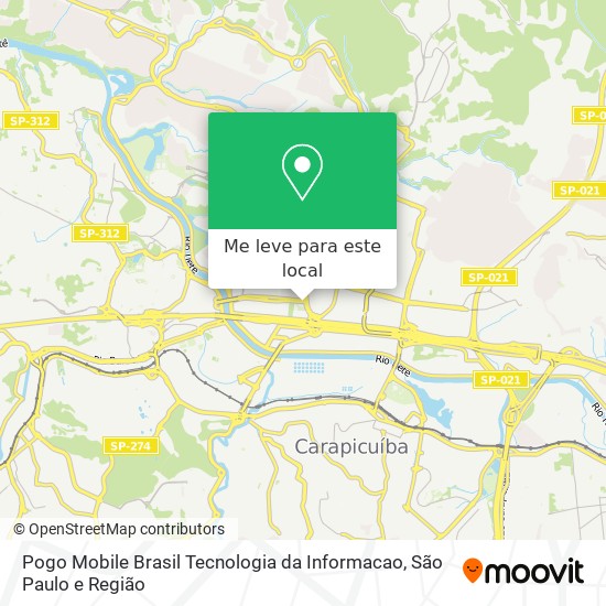 Pogo Mobile Brasil Tecnologia da Informacao mapa