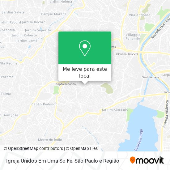 Igreja Unidos Em Uma So Fe mapa