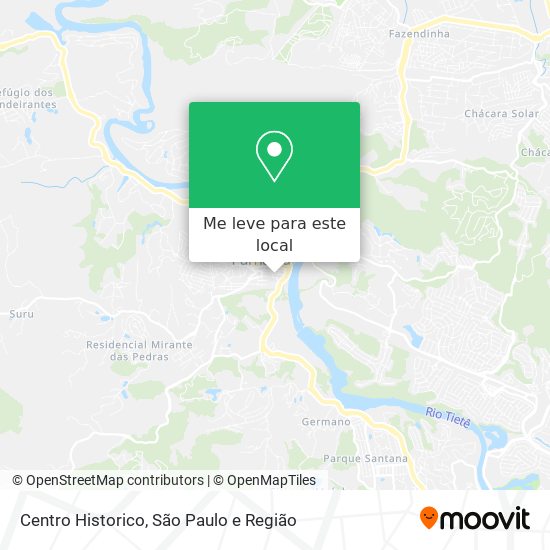 Centro Historico mapa