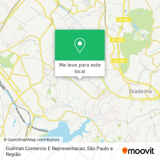 Guilman Comercio E Representacao mapa