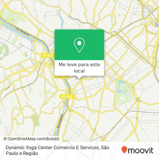 Dynamic Yoga Center Comercio E Servicos, Avenida Brigadeiro Faria Lima, 2722 Pinheiros São Paulo-SP 01451-000 mapa