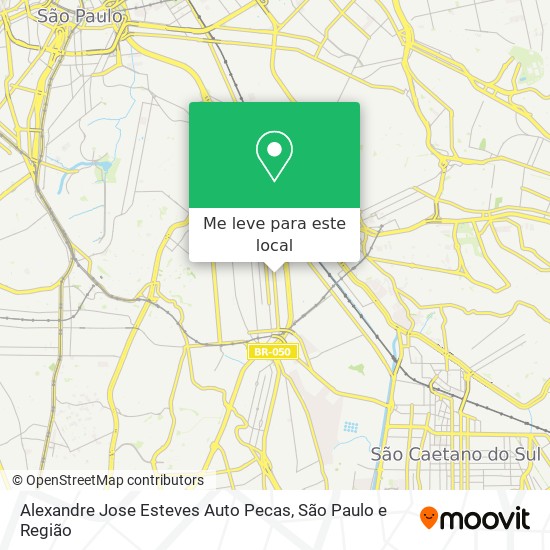 Alexandre Jose Esteves Auto Pecas mapa