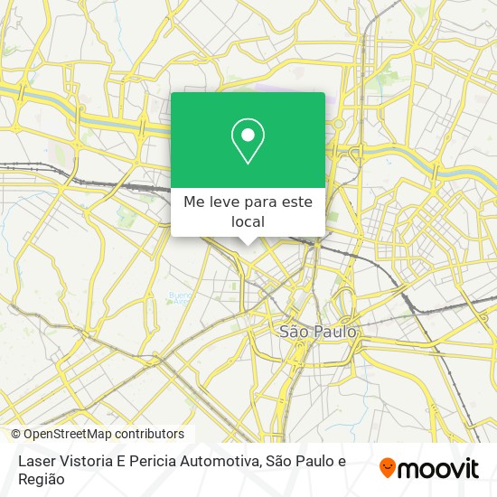 Laser Vistoria E Pericia Automotiva mapa