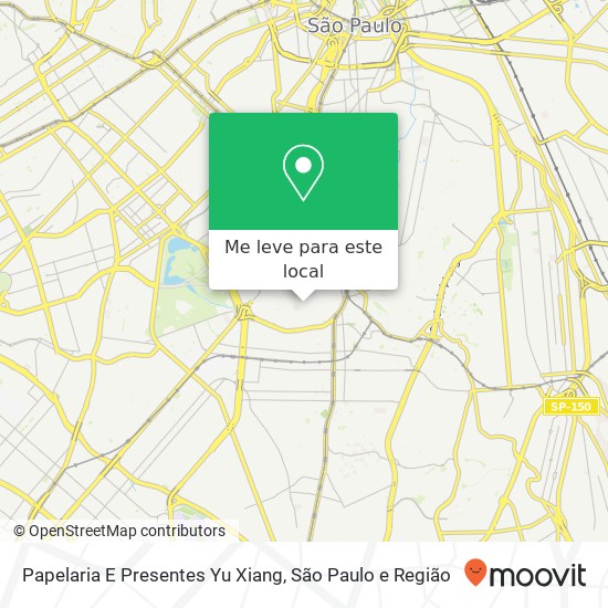 Papelaria E Presentes Yu Xiang, Rua Rio Grande, 689 Vila Mariana São Paulo-SP 04018-001 mapa