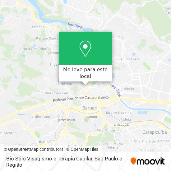 Bio Stilo Visagismo e Terapia Capilar mapa