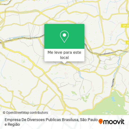 Empresa De Diversoes Publicas Brasilusa mapa
