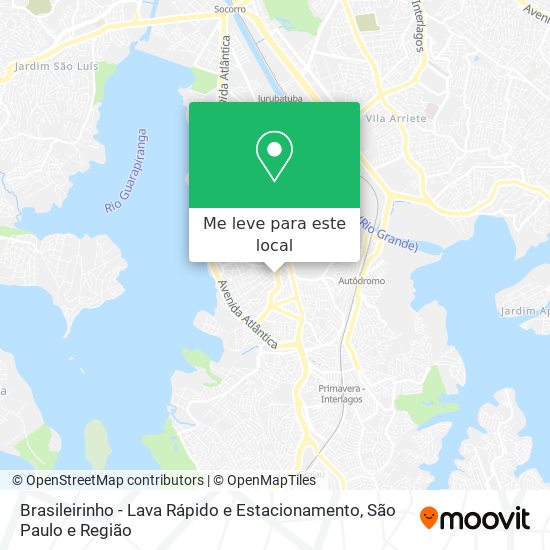 Brasileirinho - Lava Rápido e Estacionamento mapa