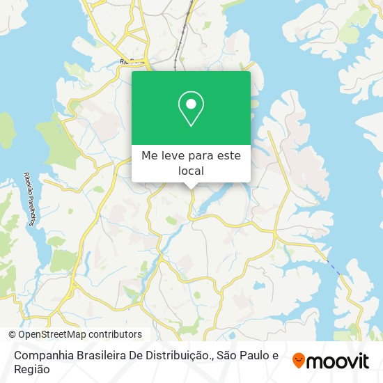 Companhia Brasileira De Distribuição. mapa