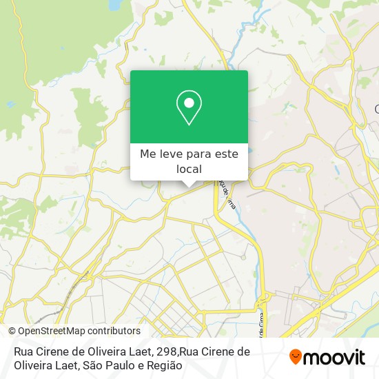 Rua Cirene de Oliveira Laet, 298,Rua Cirene de Oliveira Laet mapa