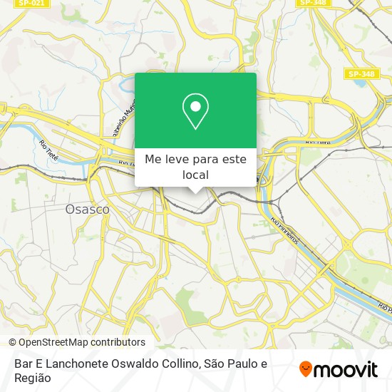 Bar E Lanchonete Oswaldo Collino mapa