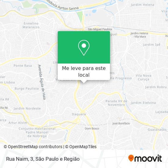 Rua Naim, 3 mapa