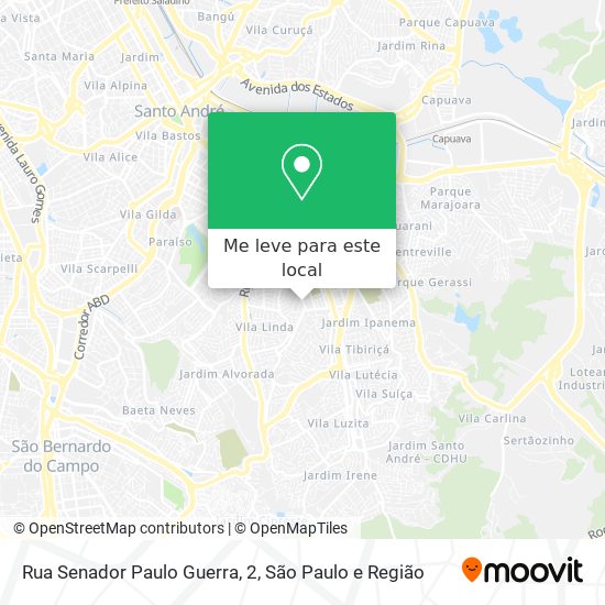 Rua Senador Paulo Guerra, 2 mapa