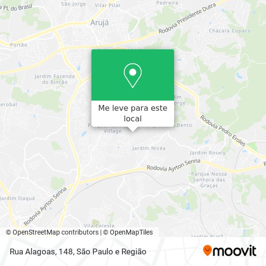 Rua Alagoas, 148 mapa