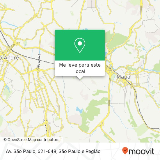 Av. São Paulo, 621-649 mapa