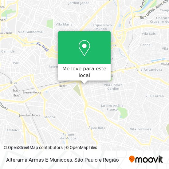 Alterama Armas E Municoes mapa