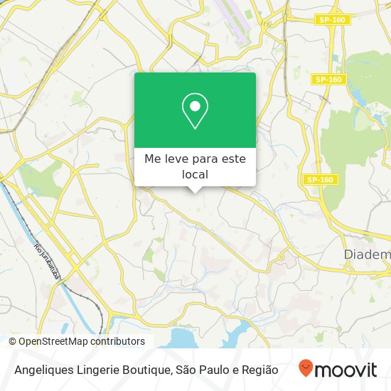 Angeliques Lingerie Boutique, Rua Diogo Boitacá, 81 Cidade Ademar São Paulo-SP 04402-210 mapa