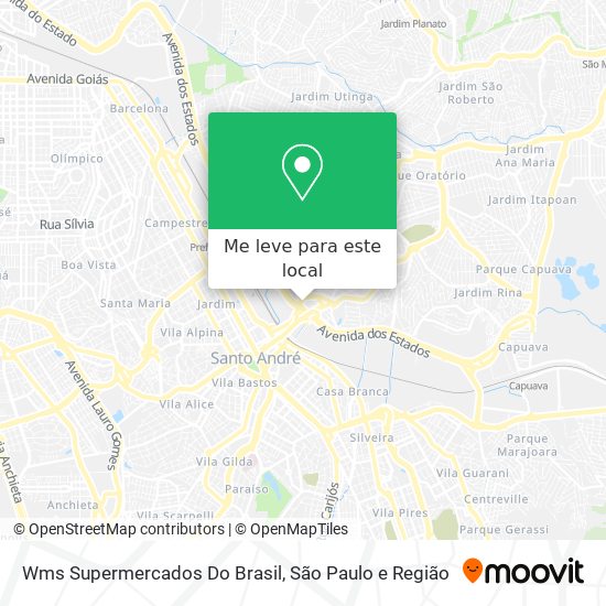 Wms Supermercados Do Brasil mapa