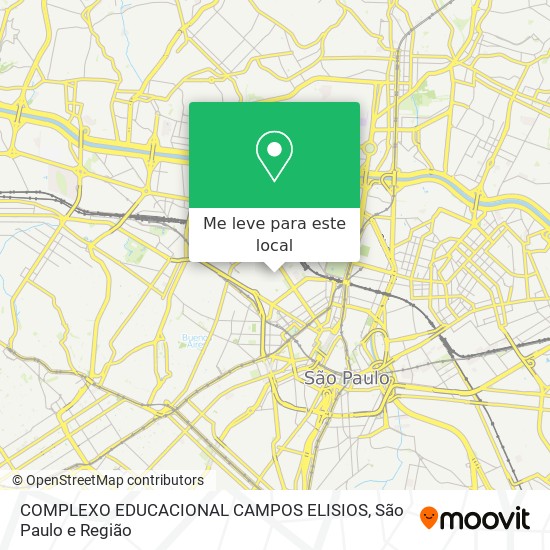 COMPLEXO EDUCACIONAL CAMPOS ELISIOS mapa