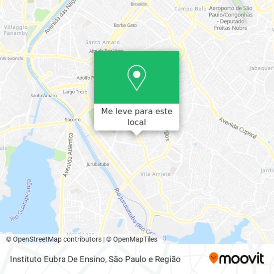 Instituto Eubra De Ensino mapa