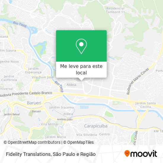 Fidelity Translations mapa