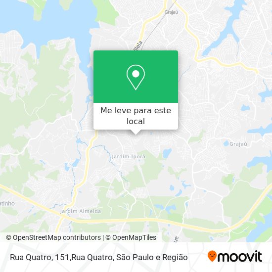 Rua Quatro, 151,Rua Quatro mapa