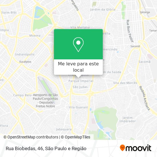 Rua Biobedas, 46 mapa
