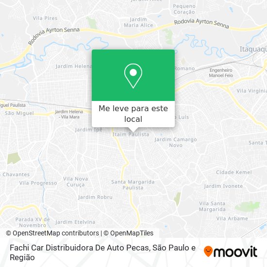 Fachi Car Distribuidora De Auto Pecas mapa