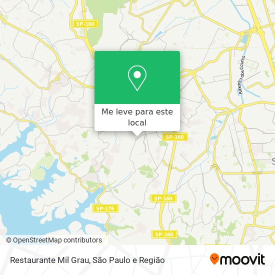 Restaurante Mil Grau mapa