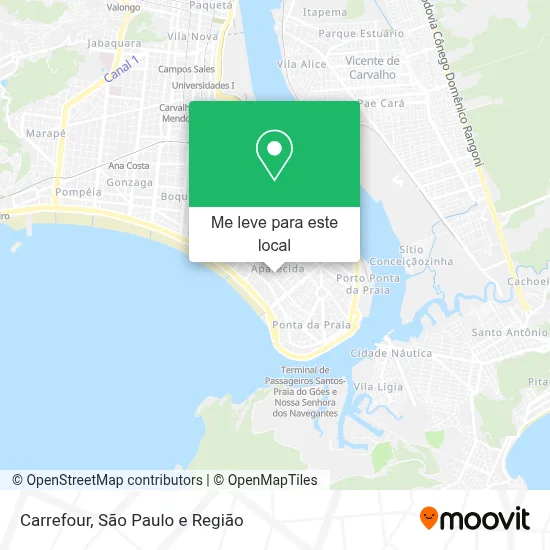 Como chegar até Carrefour em São Paulo e Região de ônibus, metrô ou trem?