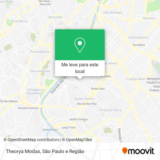 Theorya Modas mapa