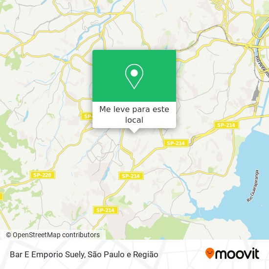 Bar E Emporio Suely mapa