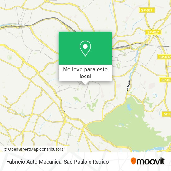 Fabrício Auto Mecânica mapa