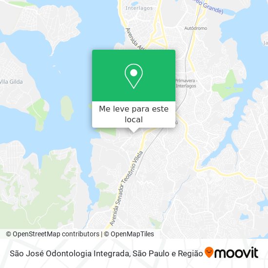 São José Odontologia Integrada mapa