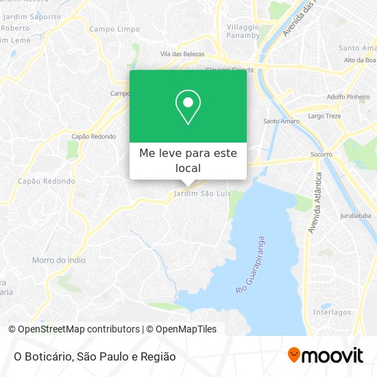 O Boticário mapa