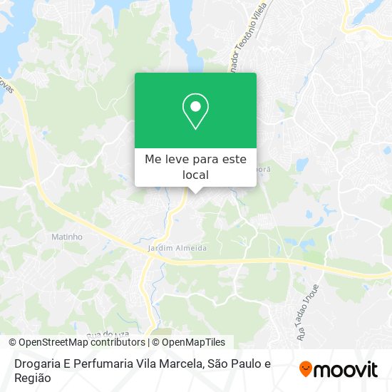 Drogaria E Perfumaria Vila Marcela mapa