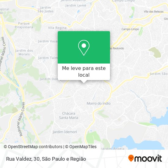 Rua Valdez, 30 mapa