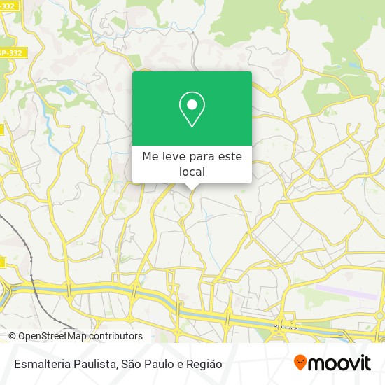 Esmalteria Paulista mapa