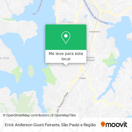 Erick Anderson Giusti Feirante mapa