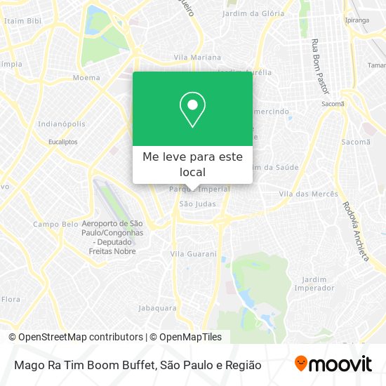 Mago Ra Tim Boom Buffet mapa