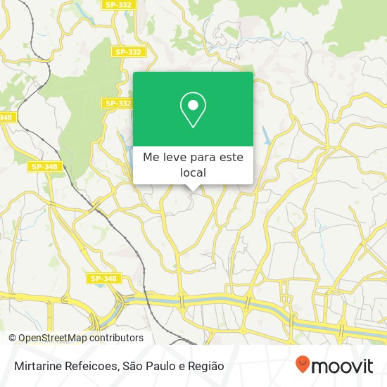 Mirtarine Refeicoes, Rua Rio Verde, 439 Freguesia do Ó São Paulo-SP 02934-000 mapa