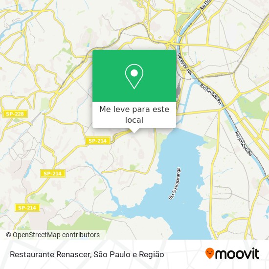 Restaurante Renascer mapa