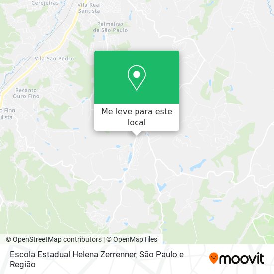 Escola Estadual Helena Zerrenner mapa