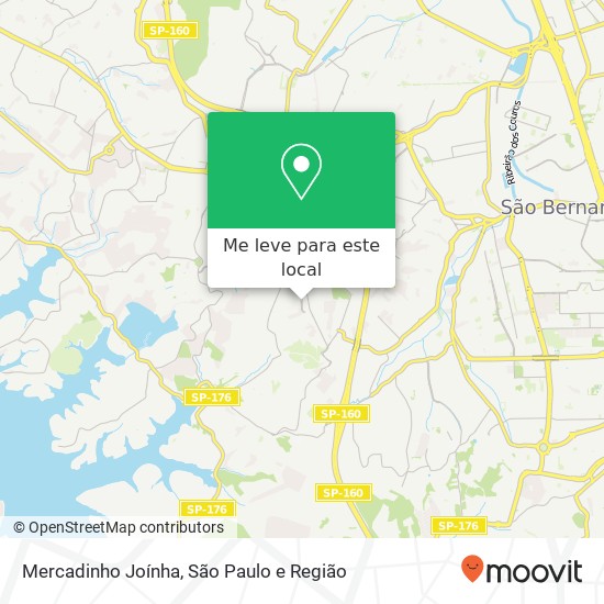Mercadinho Joínha, Avenida Rotary Serraria Diadema-SP 09980-600 mapa