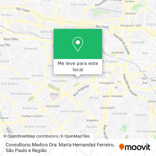 Consultorio Medico Dra. Marta Hernandez Ferreiro mapa