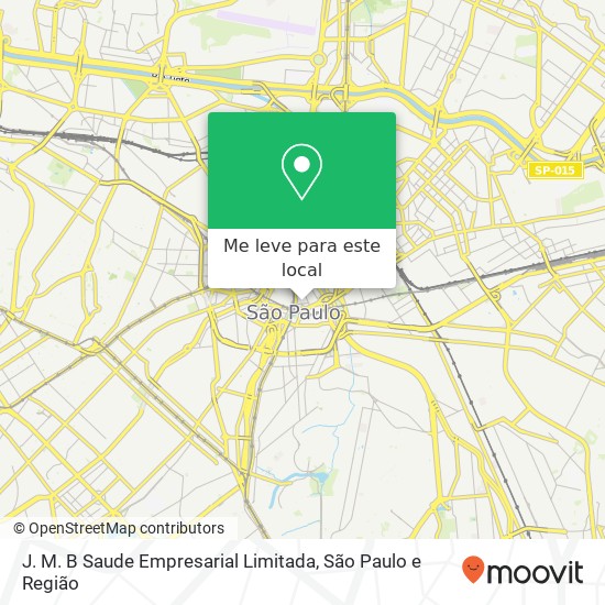 J. M. B Saude Empresarial Limitada, Rua Roberto Simonsen, 62 Sé São Paulo-SP 01017-020 mapa