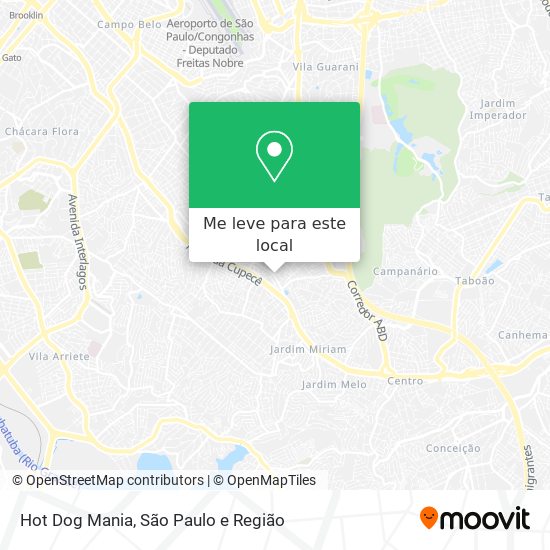 Hot Dog Mania mapa