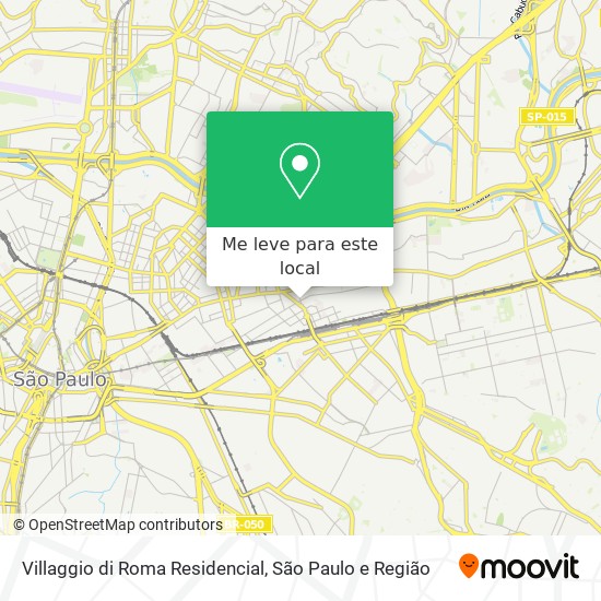 Villaggio di Roma Residencial mapa