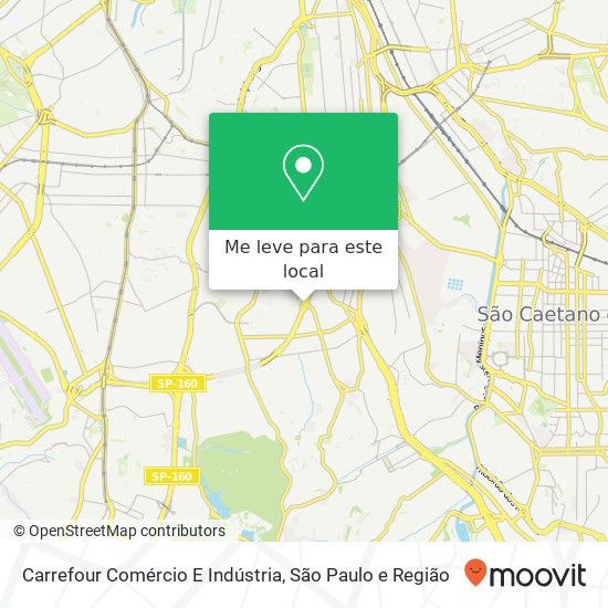 Carrefour Comércio E Indústria, Avenida Presidente Tancredo Neves, 2020 Cursino São Paulo-SP 04287-100 mapa