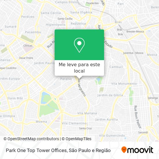 Park One Top Tower Offices mapa