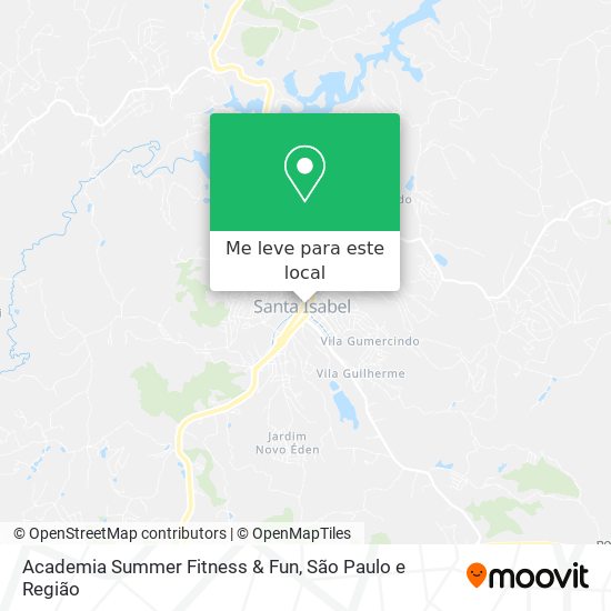Academia Summer Fitness & Fun mapa